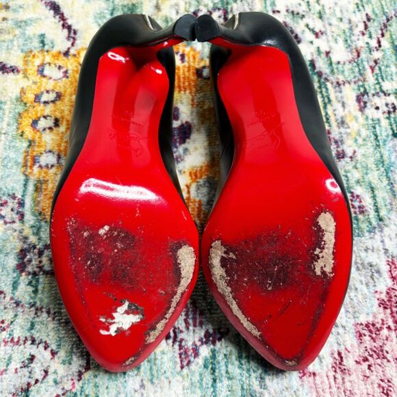 Christian Louboutin Very Gemma Bow Pumps - Picture 6 of 8